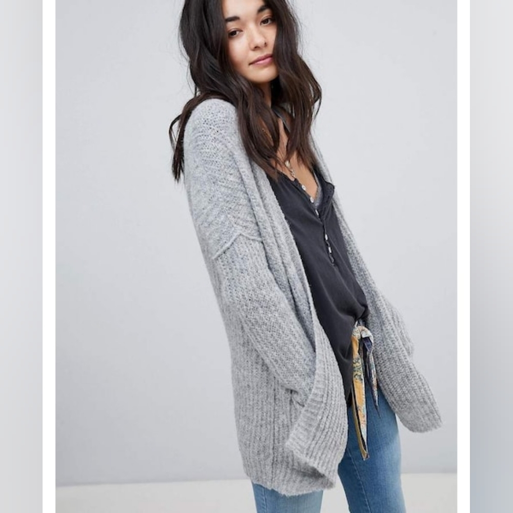 Free People Weekend Getaway Alpaca Cardigan